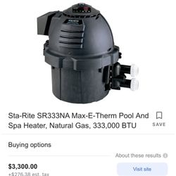 Swiiming Pool And Spa Heater 