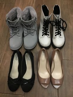 4 Pairs Women’s shoes Size 8
