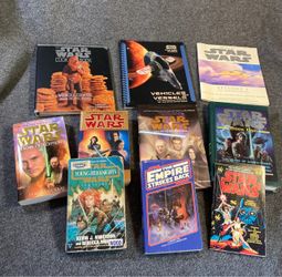 10ea Star Wars Books New Used PB/HB 1st Editions Marvel Cookbook Novel 1977+