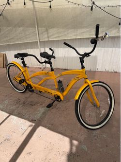Tandem bicycle