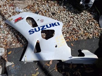 Suzuki GSXR 750 00-03 GSXR 600 01-03 Left Side Mid Fairing Cowl Plastic GSXR600 GSXR750