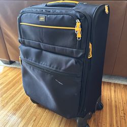 Lucas Carry-On Airport Travel Luggage Suit Case - Made in Italy