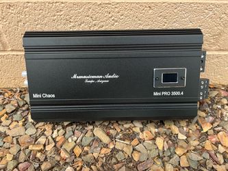 Mrmusicman 3500.4 class d 4 channel amp -$299