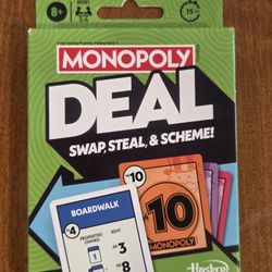 NEW Monopoly Deal Card Game