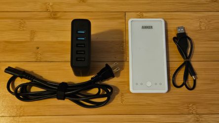 Anker 5 Port USB Charger & Anker 10k mAh Power Bank