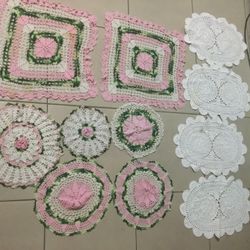 Carpetas Tejidas A Mano
