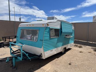 Shasta Camper Converted To A Food Trailer