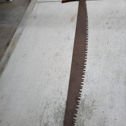 Antique crosscut Saw