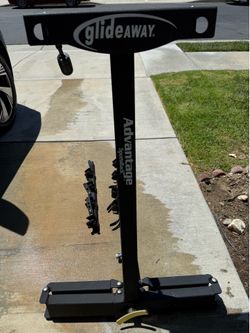 GlideAway Advantage SportsRack Hitch Bike Rack – 2 Bike, Fits 2” Hitch