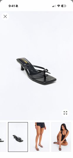 Fashion nova mini heels
