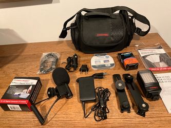 Canon VIXIA Accessories-Never Used-Willing to Separate