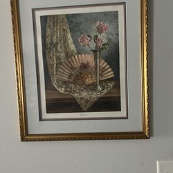 Vintage Wall Art Print “A Special Love” By Artist Sandy Lynam Clough 