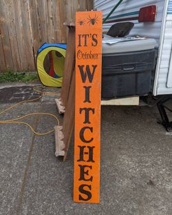 Fun Halloween sign