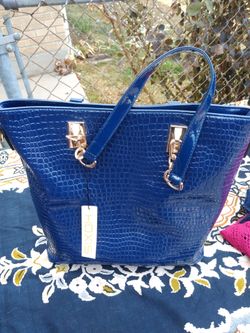New blue purse.