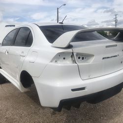 Mitsubishi Lancer Evo Gsr Mr Part Out Trunk Bumper Wing Hood Fender Headlights Bumper Left Right Door Quarter Body Panel Brake And More 