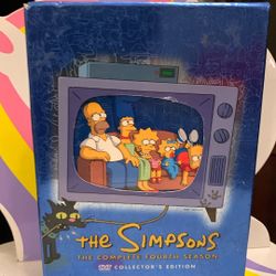 THE SIMPSONS TahE COMPLETE FOURTH SEASON DVD