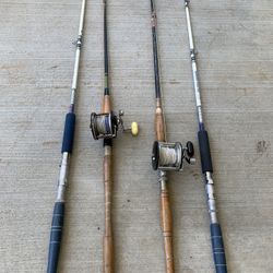 Penn Reels & Rod Combo - Penn 60 & Penn 65