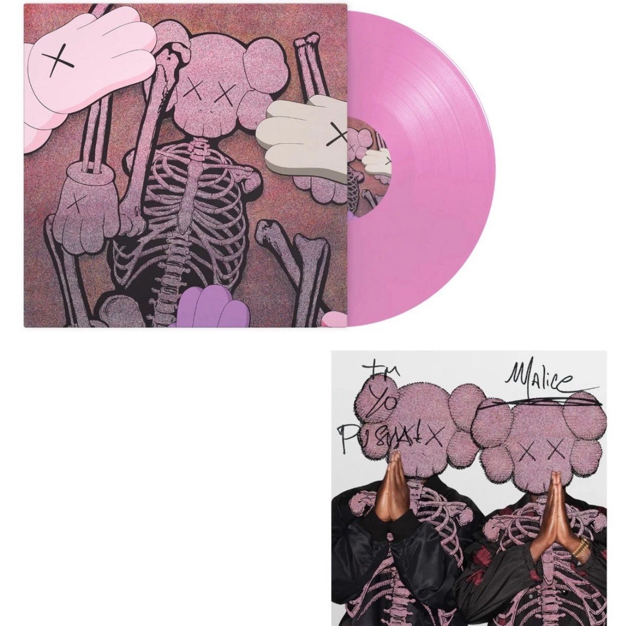 Clipse Clear Pink Vinyl Autograph