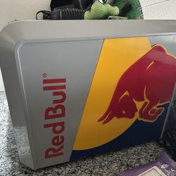 Red Bull Counter Top Cooler New