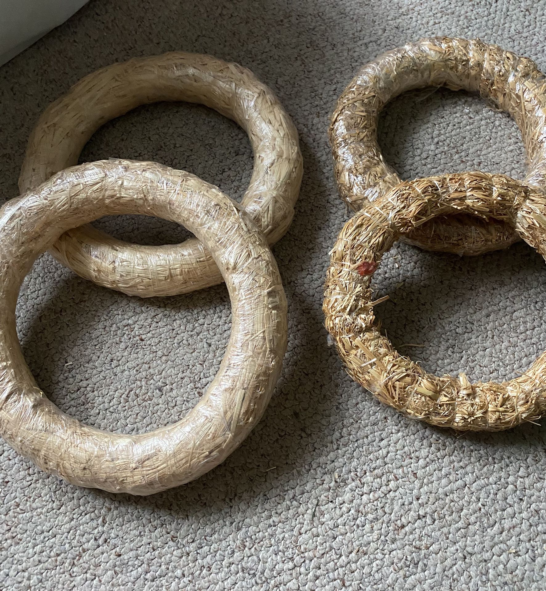 Straw Wreath For Craft