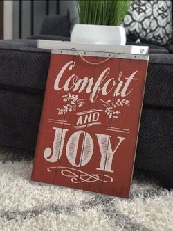 Holiday Christmas wall decor 20"x14" new