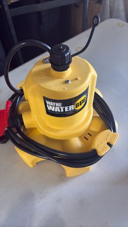 Wayne 1/6 hp submersible water pump
