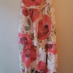 Crystal Doll Long Strapped Dress