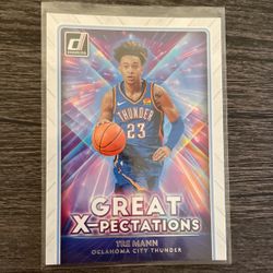 Tre Mann Rookie Card 