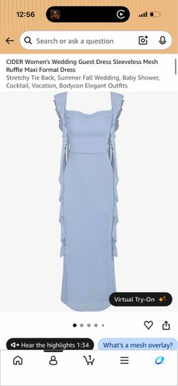 Light Blue Dress