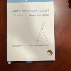 I Pad Cover With Key Board And Stylus Pen . Soft Pink Cover 