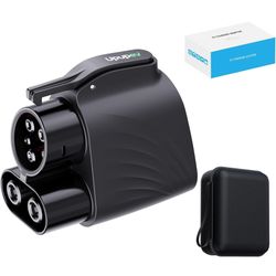 NACS to CCS1 Tesla Supercharger Adapter, Fast Charge Your CCS1 EV at Tesla Superchargers, Electric Vehicle Fast DC Charging Adapter Compatible with Fo