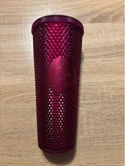 Starbucks Magenta Studded Cup