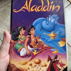 Disney Aladdin The Classic Black Diamond VHS