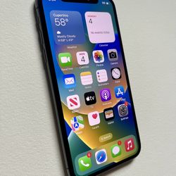 iPhone X Unlocked 64gb Gray