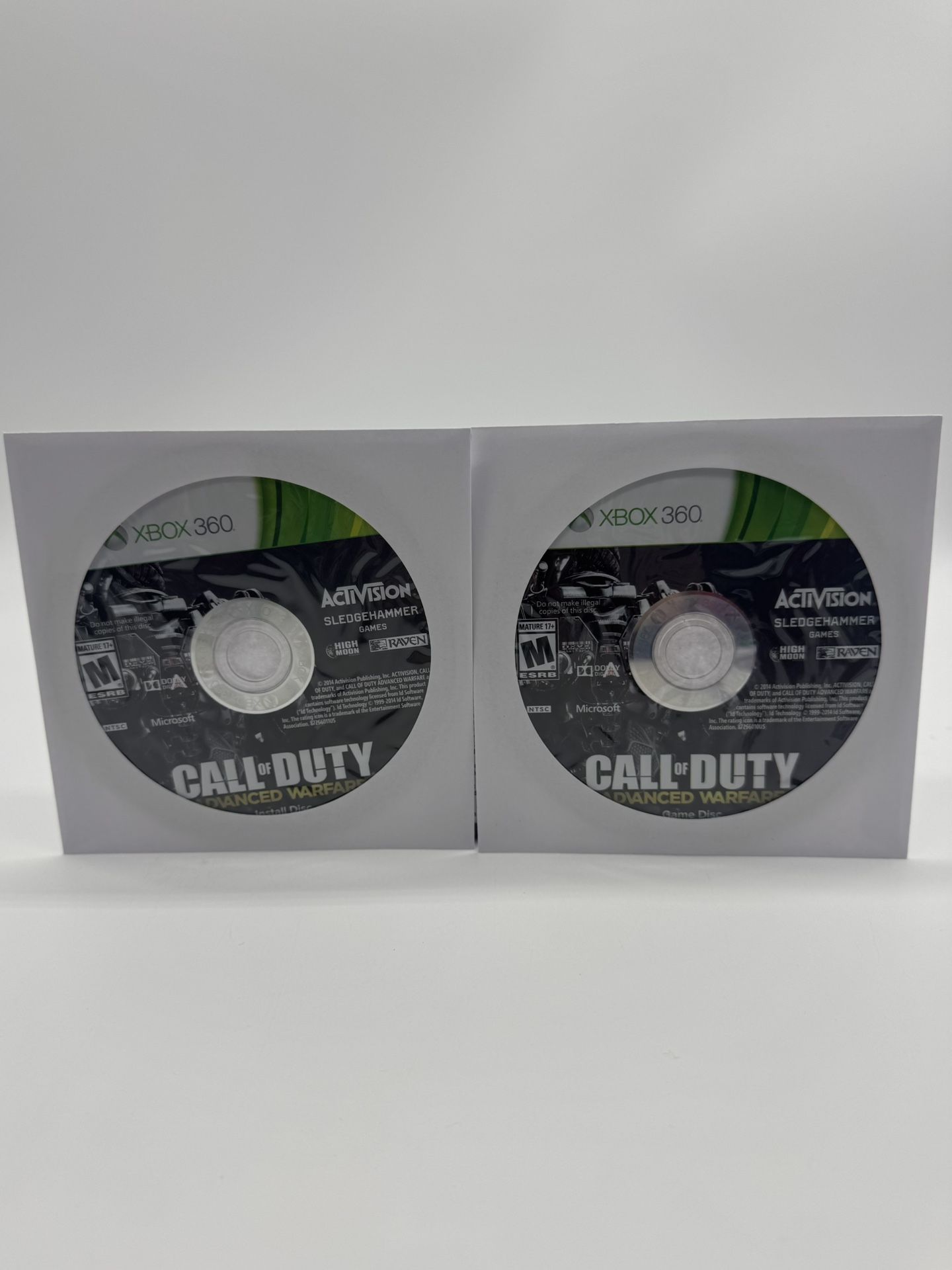 Call of Duty: Advanced Warfare (Microsoft Xbox 360, 2014) Discs Only Tested