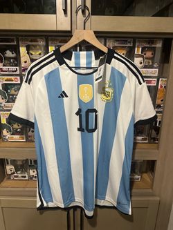 Argentina 2022 Relaxed fit Messi Jersey RARE!