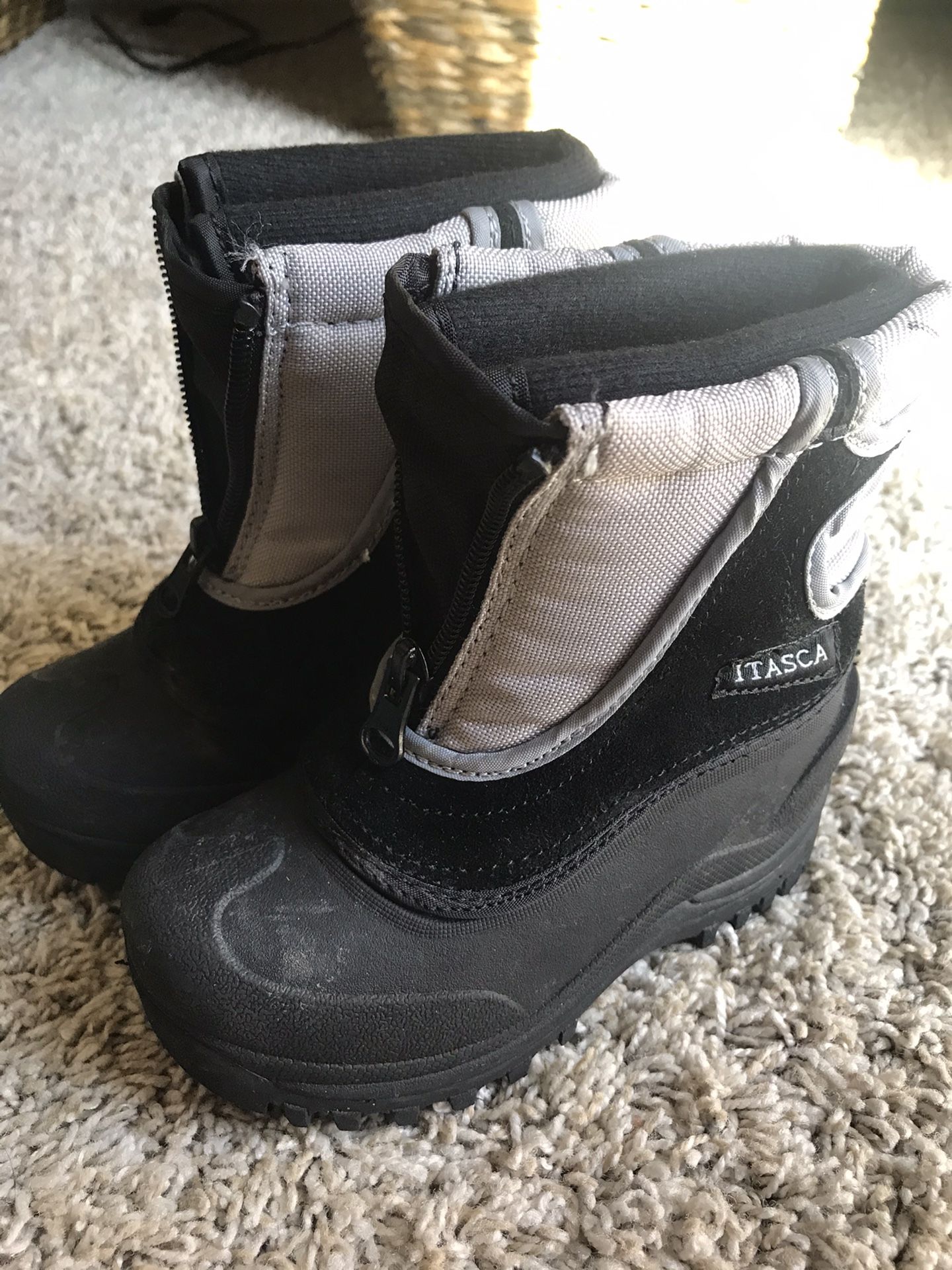 Snow boots boy girl 8 kids toddler