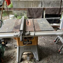 Rigid Table Saw