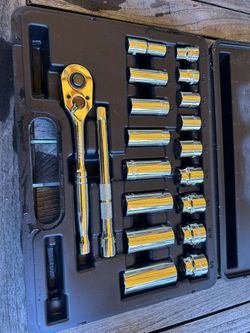 Stanley Socket Set 3/8 SAE
