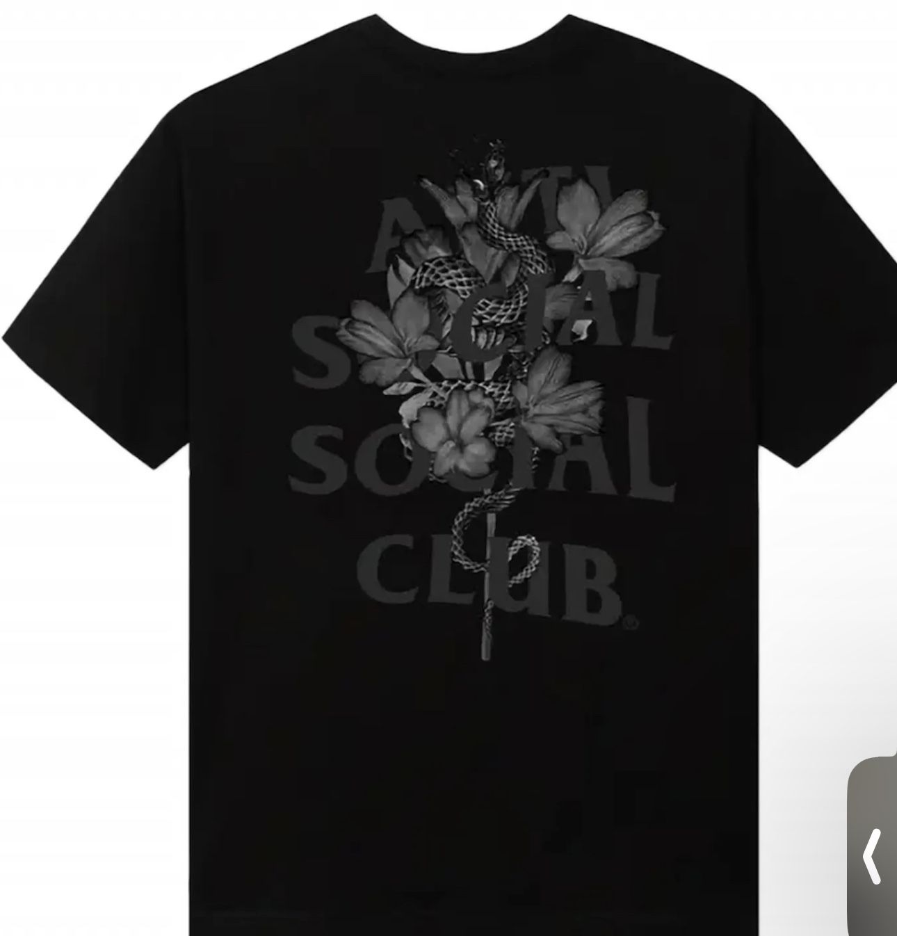 Anti Social Club T Shirt Sise Xl