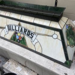 Tiffany Billiards Pool Lamp