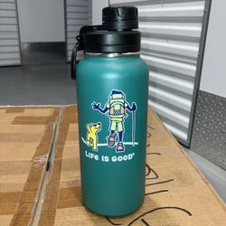 Life Is Good Water Bottle