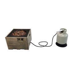 Gas Square Fire Pit 24in