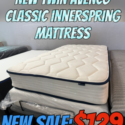 NEW TWIN AVENCO CLASSIC INNERSPRING MATTRESS