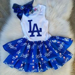 Size 4 dodgers dress