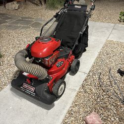 Like New Craftsman 24’’ 159cc 4 In 1 Chipper, Shredder And Vacuum With Blower
