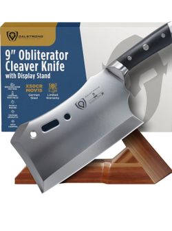 Kitchen knife Heavy Duty Meat Cleaver with Stand