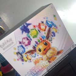 Sealed Prismatic Evolution ETB With Receipt No Trades (shoot Your Offer)