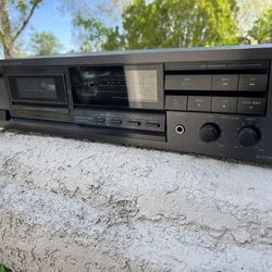 Onkyo TA-2120 cassette tape player.