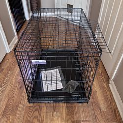 NEW 36" Large Midwest Dog Foldable Metal Crate w/ Divider (Perfect for a Larger Breed Puppy)